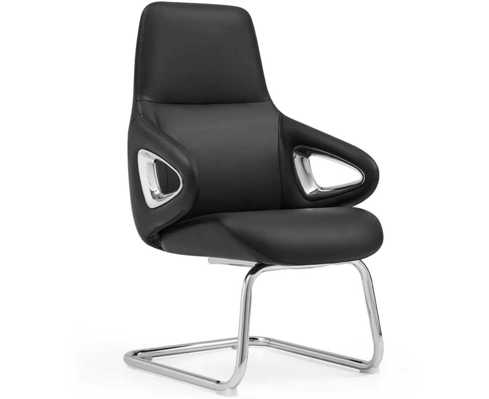 TESLA EXECUTIVE VISITOR CHAIR- BLACK