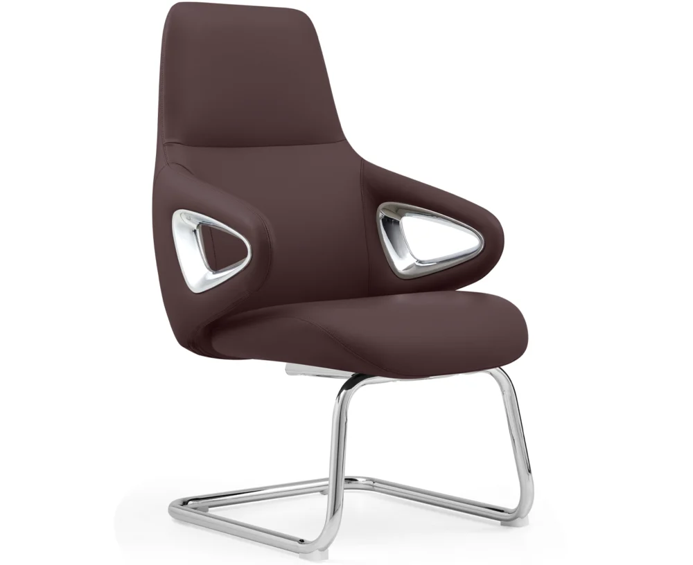 TESLA EXECUTIVE VISITOR CHAIR- BROWN