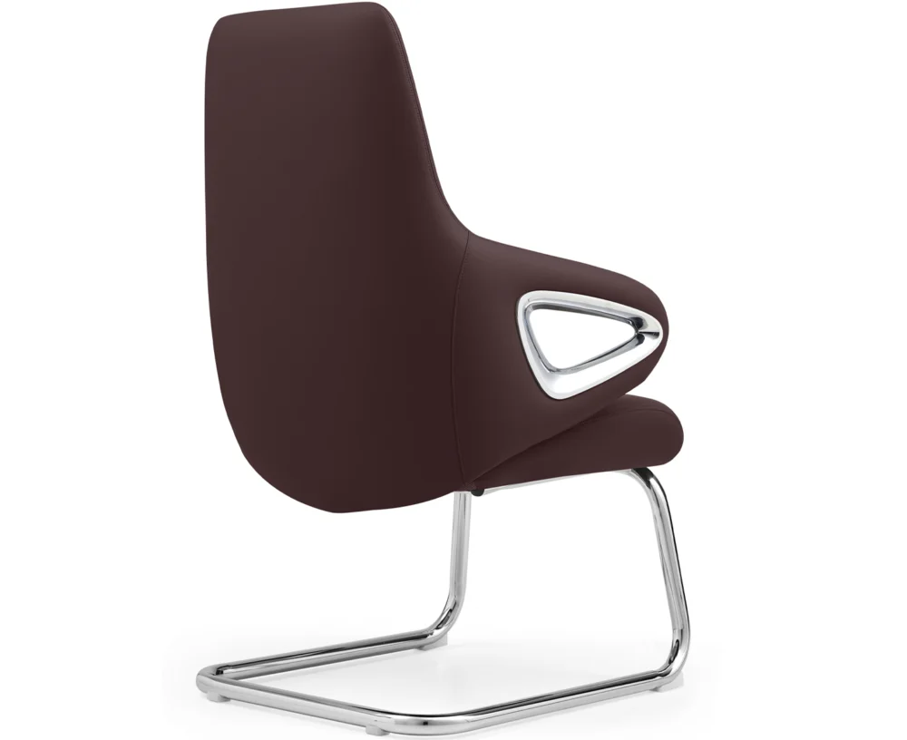 TESLA EXECUTIVE VISITOR CHAIR- BROWN - Image 4