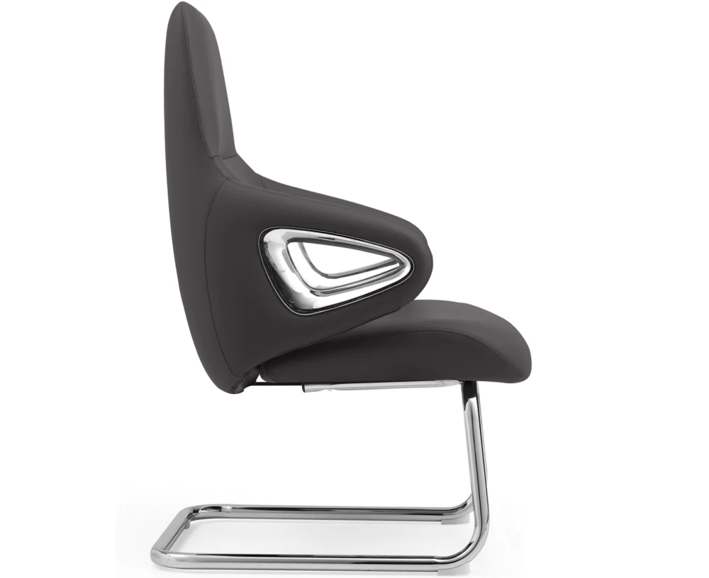 TESLA EXECUTIVE VISITOR CHAIR- GREY - Image 3