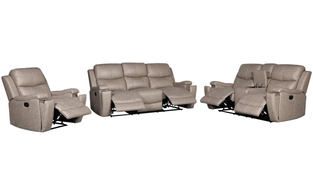 EMPIRE 6 SEATER RECLINER SOFA-MOCHA (DT3125B-5) - Image 4
