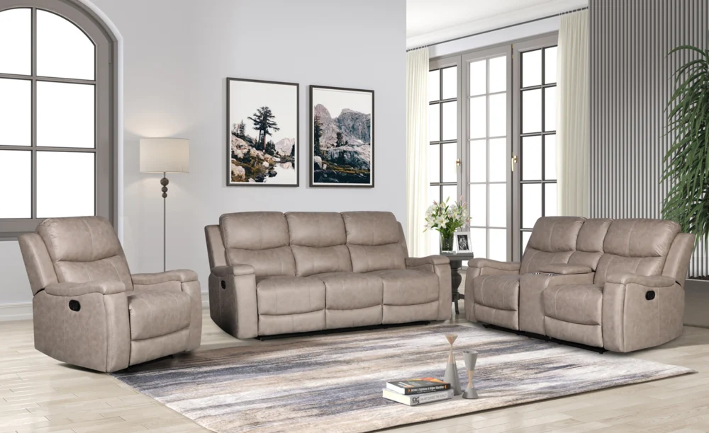 EMPIRE 6 SEATER RECLINER SOFA-MOCHA (DT3125B-5) - Image 2