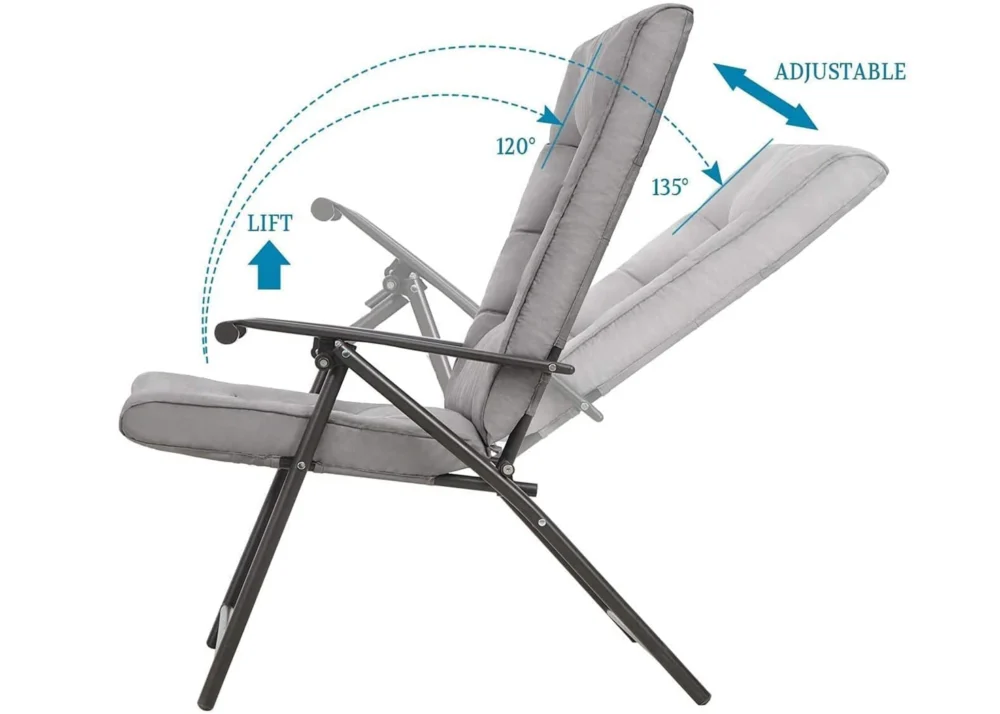 JADE PATIO SET - GREY (TABLE + 2 CHAIRS) - Image 3