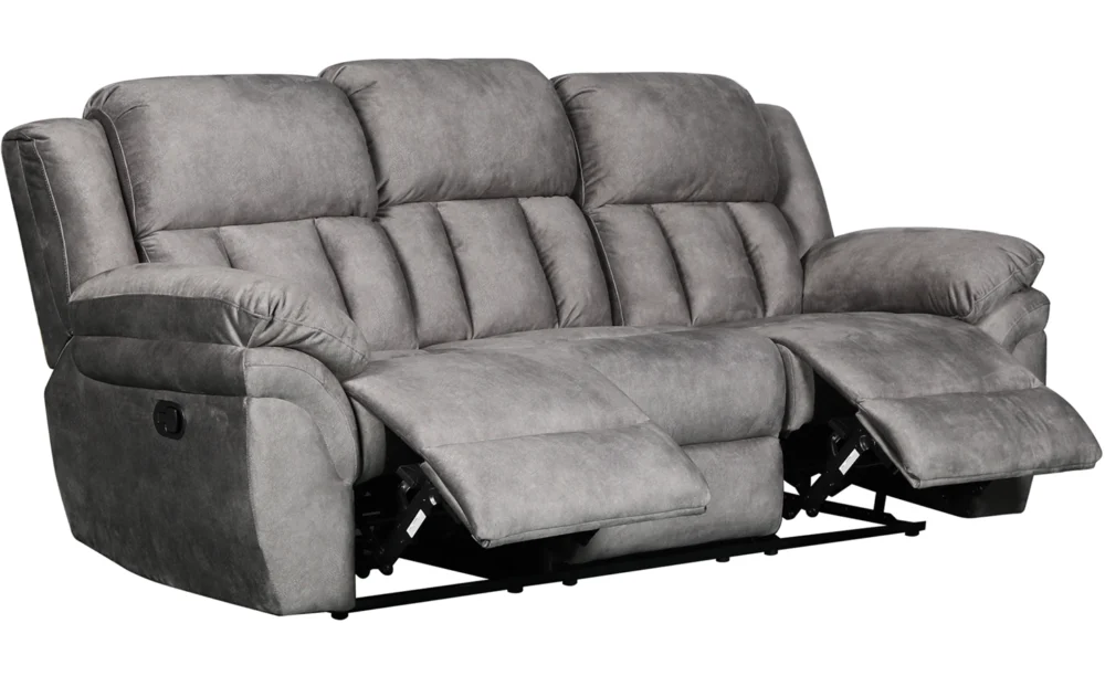 MONTANE 6/7 SEATER RECLINER SOFA- GREY - Image 6