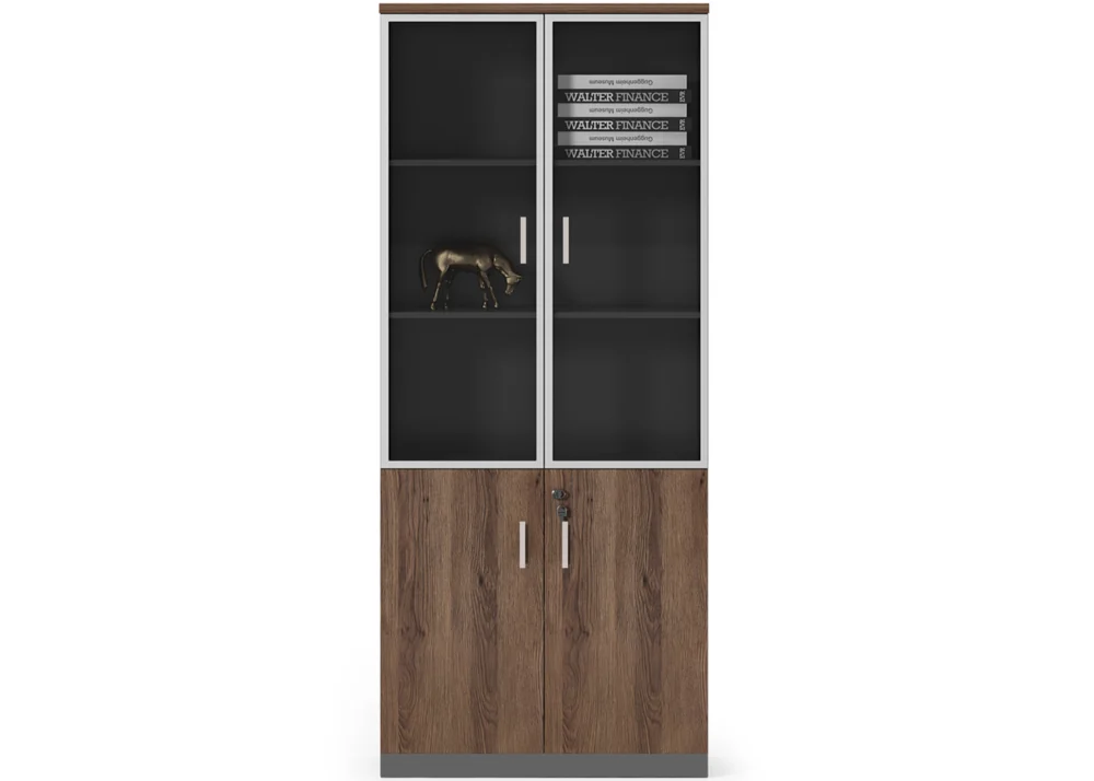 2 DOOR FILING CABINET- D.GREY (DG 2325)
