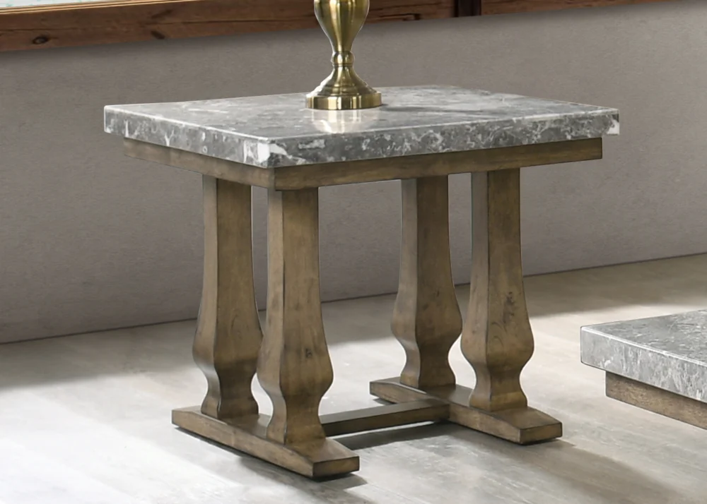 PARO MARBLE END TABLE