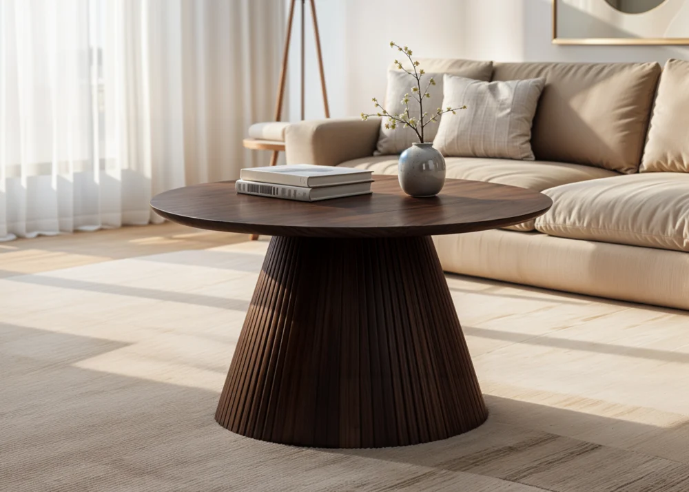 COFFEE TABLE- BROWN (6847)