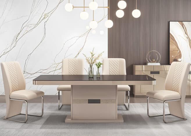 8 SEATER DINING SET (92496/11864)