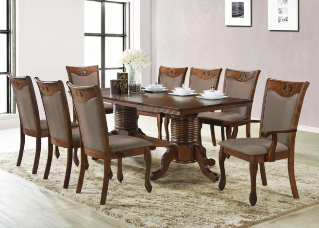 SUNSET 8 SEATER DINING SET