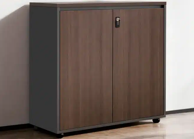 CREDENZA- PARI WALNUT/ADVANCED GREY (98UBS001)