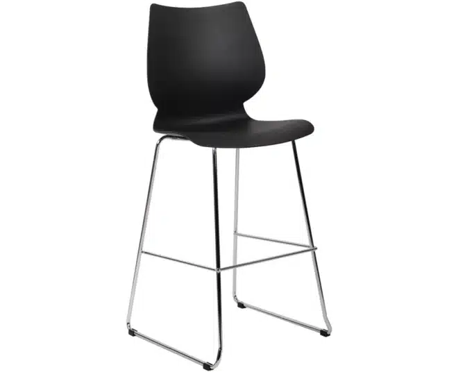 KUDOS BAR STOOL-BLACK
