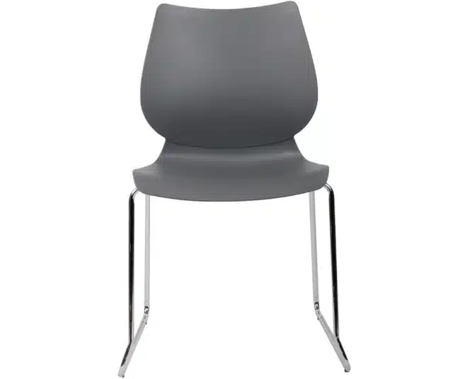 KUDOS BISTRO VISITOR CHAIR-DK.GREY