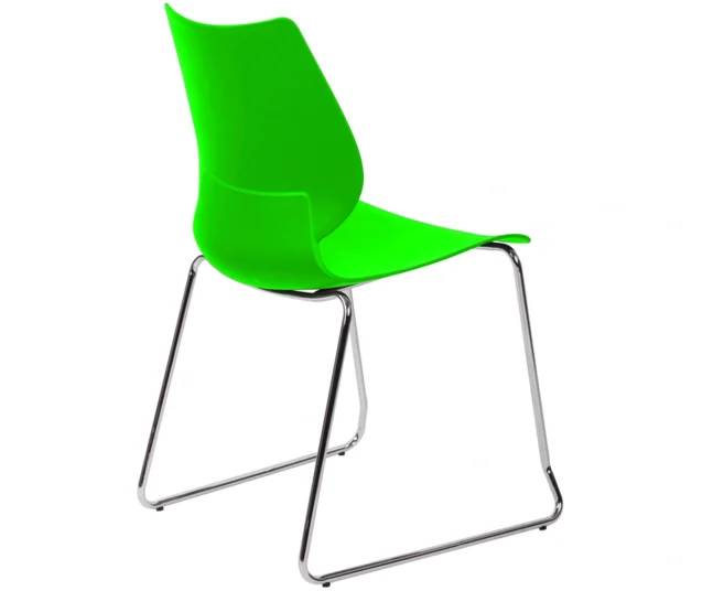 KUDOS BISTRO VISITOR CHAIR-GREEN