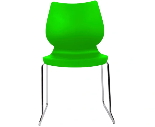 KUDOS BISTRO VISITOR CHAIR-GREEN