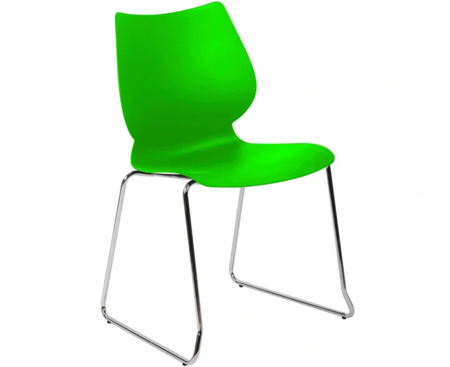 KUDOS BISTRO VISITOR CHAIR-GREEN