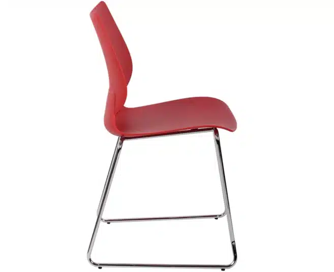KUDOS BISTRO VISITOR CHAIR-RED