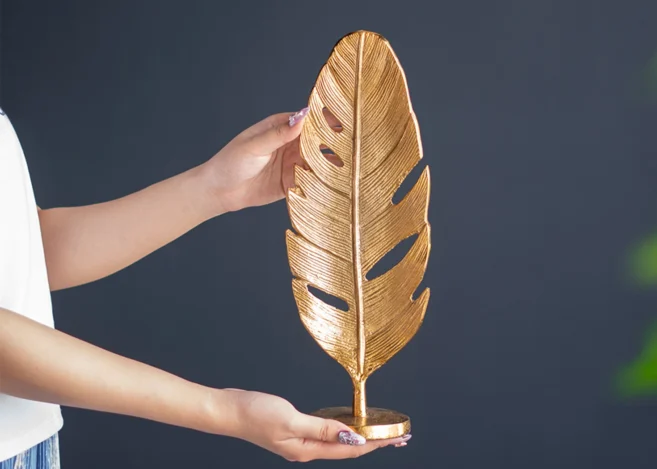 ALUMINUM DECORATIVE GOLD LEAF (83740)