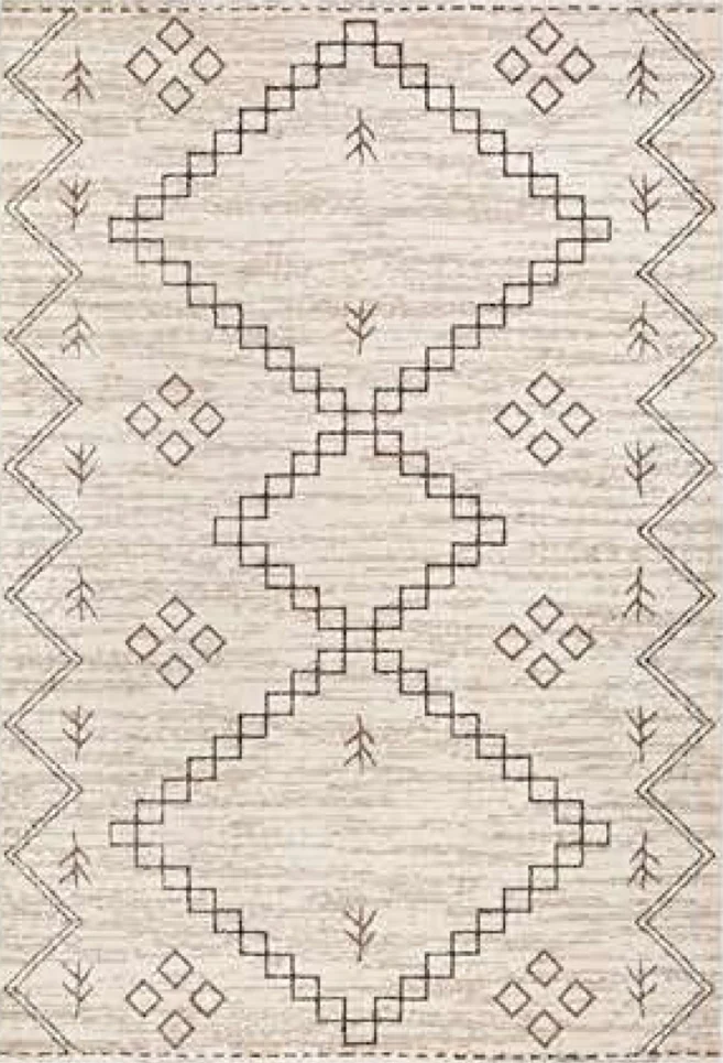 AMARNA MACHINE MADE CARPET-80X240 (88015/E7C-W)