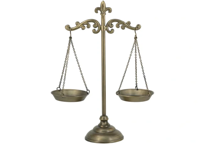 BALANCE SCALE DECOR (D8635)