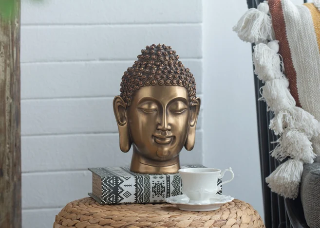 BUDDHA STATUE HEAD (EL78977)