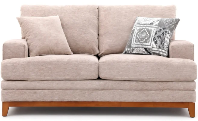 CANARY 6/7 SEATER FABRIC SOFA -BROWN