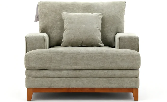 CANARY 6/7 SEATER FABRIC SOFA -GREEN