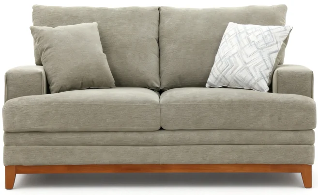 CANARY 6/7 SEATER FABRIC SOFA -GREEN