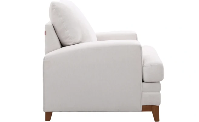 CANARY 6/7 SEATER FABRIC SOFA -WHITE
