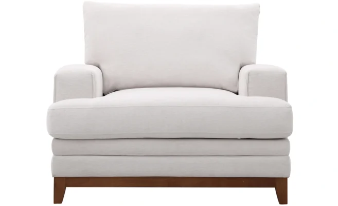 CANARY 6/7 SEATER FABRIC SOFA -WHITE