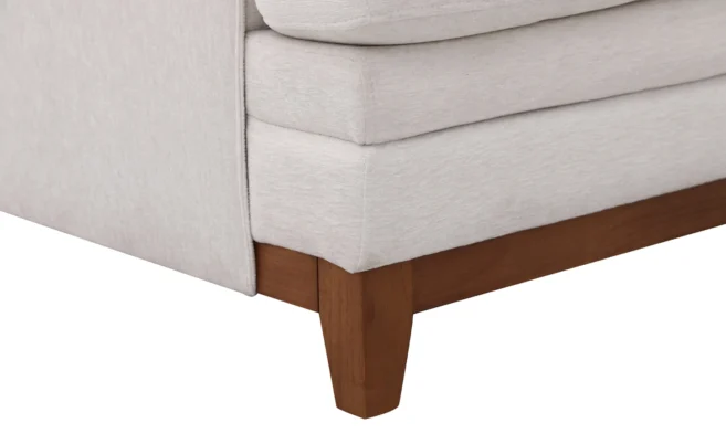 CANARY 6/7 SEATER FABRIC SOFA -WHITE