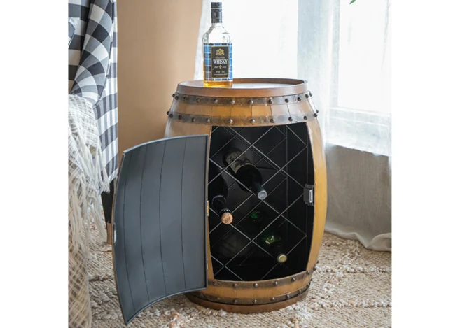 DRUM SIDE TABLE  (SA80146-DS)