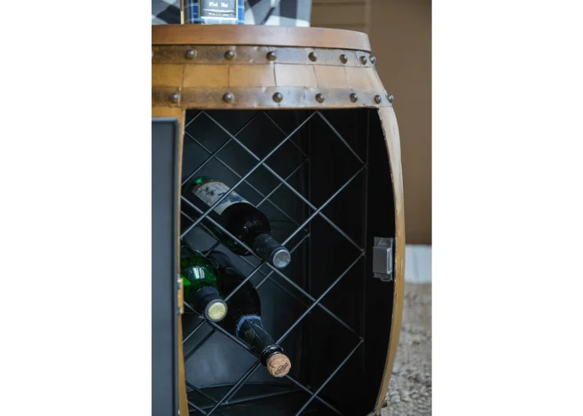 DRUM SIDE TABLE  (SA80146-DS)