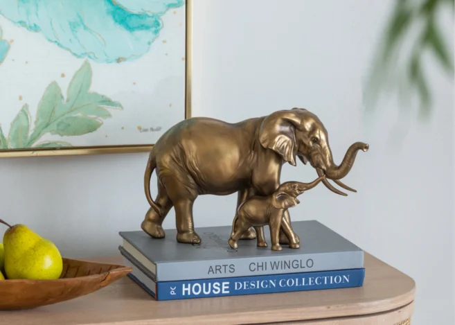 ELEPHANT STATUE (76886)