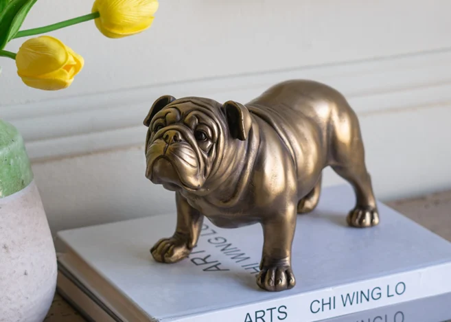 FRENCH BULLDOG FIGURINE (C5467)