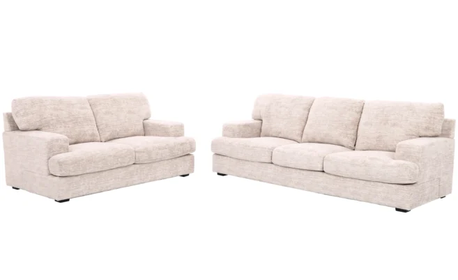 MONACO 2 SEATER FABRIC SOFA