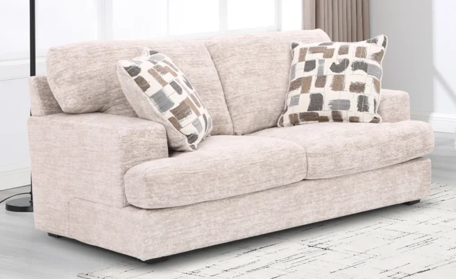 MONACO 2 SEATER FABRIC SOFA