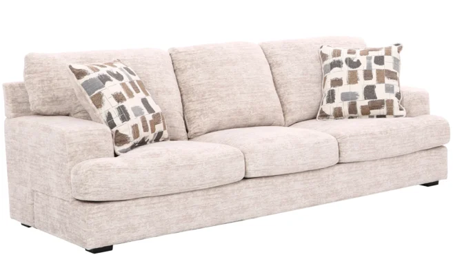 MONACO 3 SEATER FABRIC SOFA