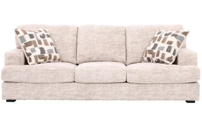 MONACO 3 SEATER FABRIC SOFA