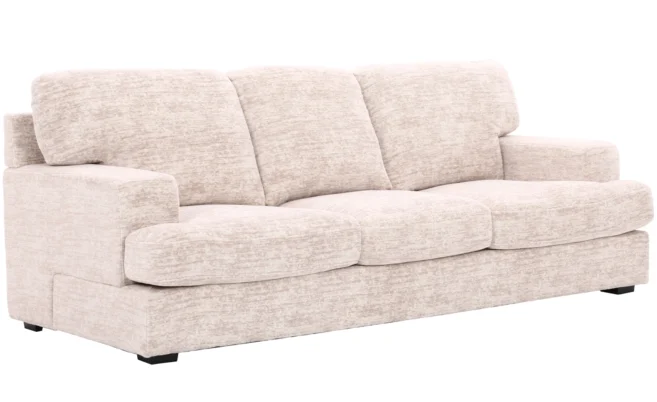 MONACO 3 SEATER FABRIC SOFA
