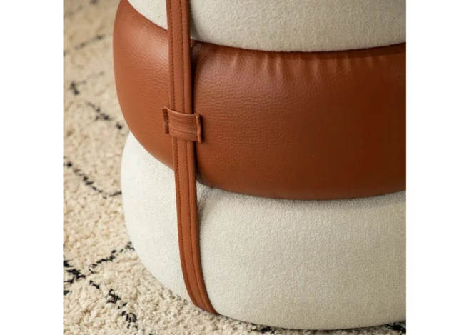 OTTOMAN (URH-PF-437)-BROWN