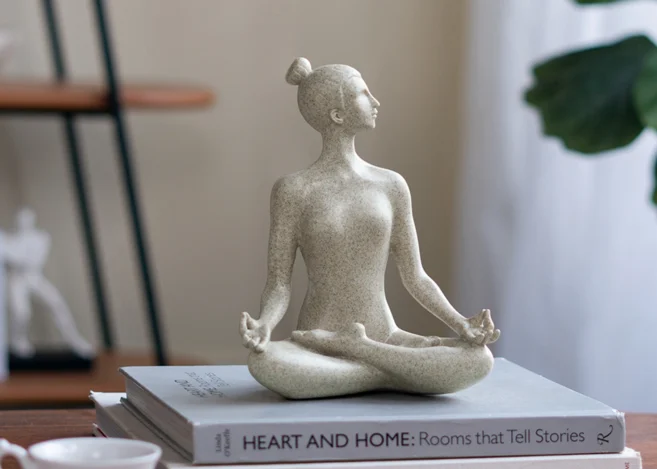 YOGA LADY FIGURINE (B5502)