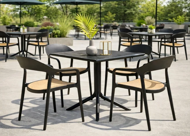 OYO BISTRO SET (TABLE + 4 CHAIRS)