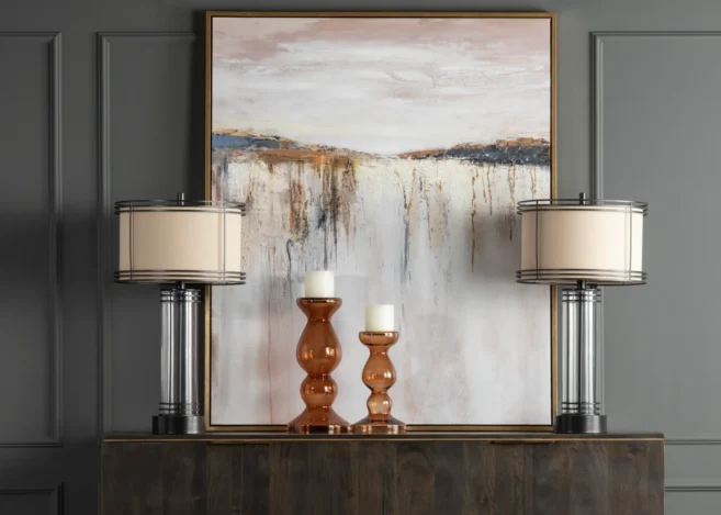 49.2X59X1.5'' FRAMED CANVAS (CNTOP2914)