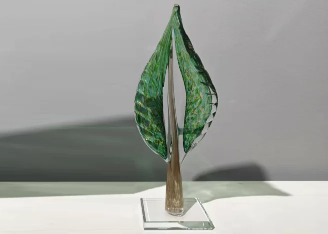 GLASS VASE (FY120531G)