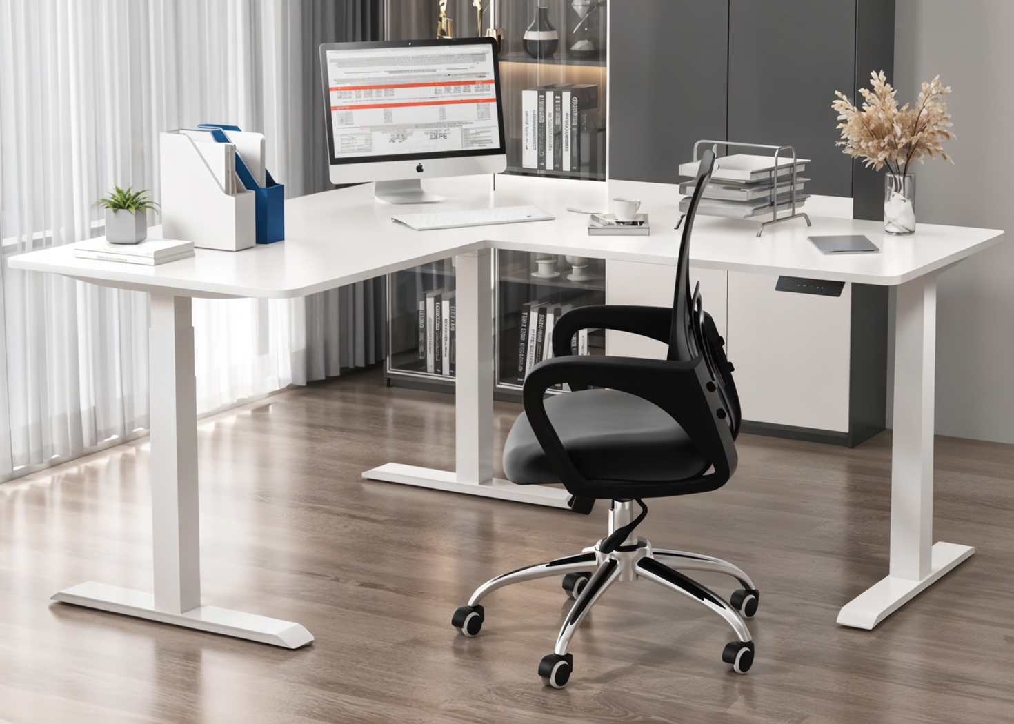 HEIGHT ADJUSTABLE DESK (AK3YJYT-TYZF3-M02-90) - Image 2