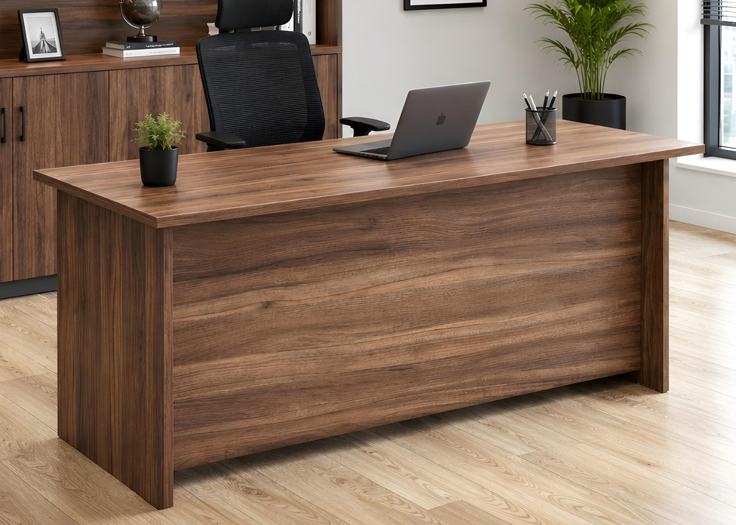 1.5M MELAMINE OFFICE DESK (MC150)