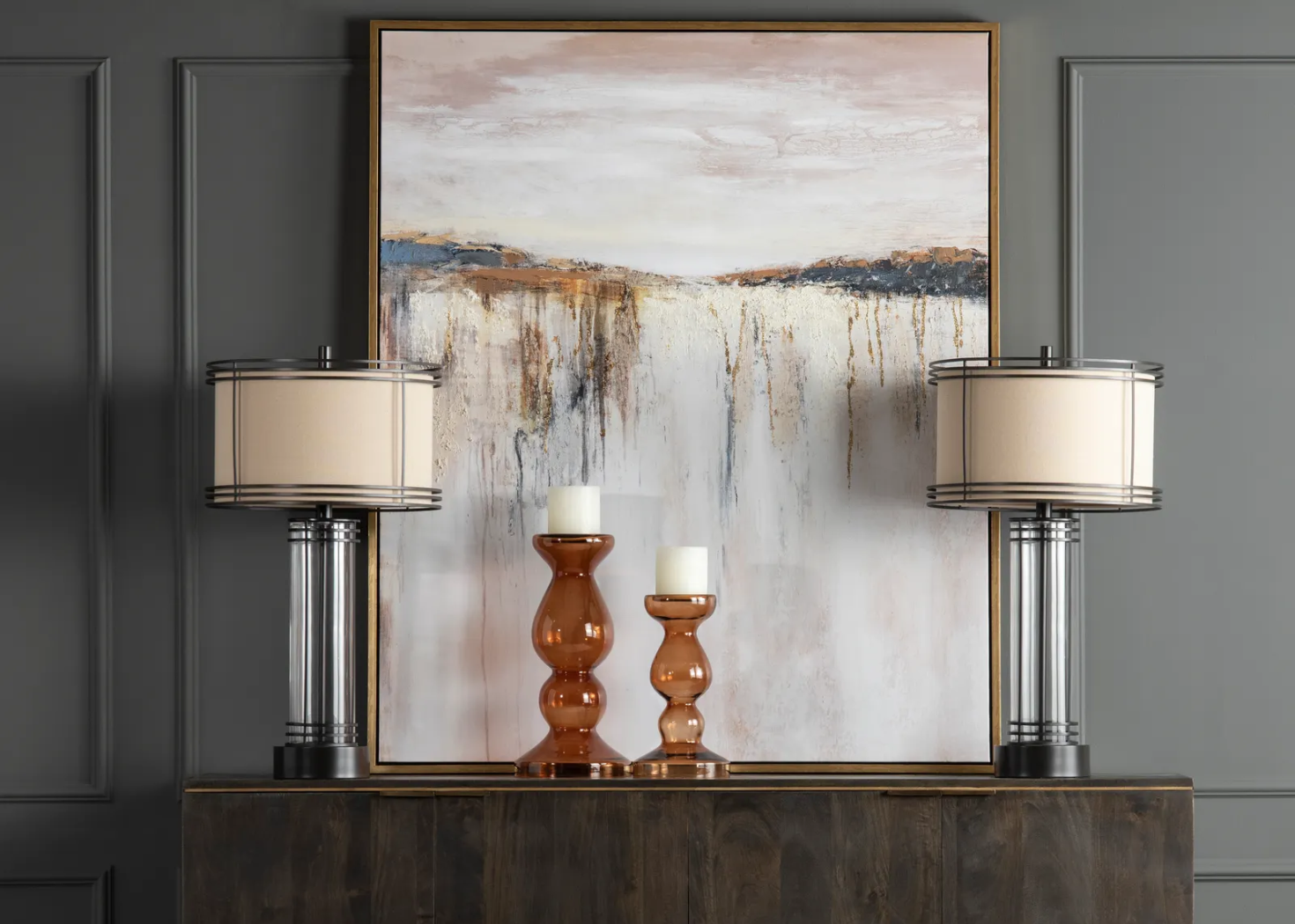 49.2X59X1.5'' FRAMED CANVAS (CNTOP2914)