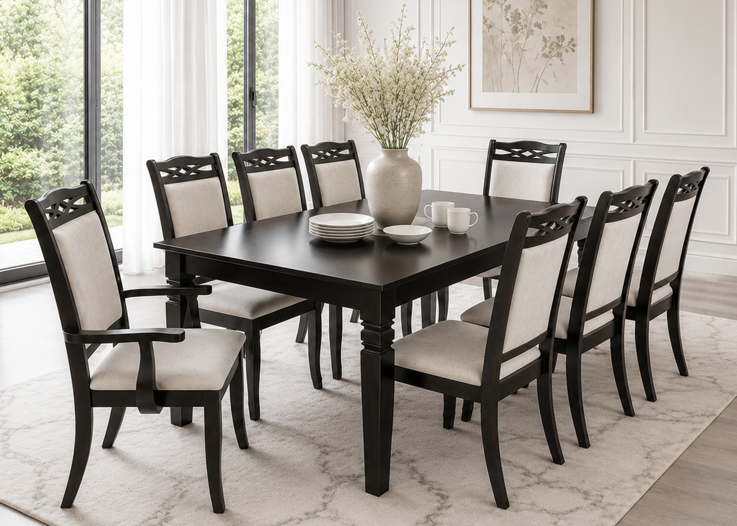 8 SEATER DINING SET (DT912-8)