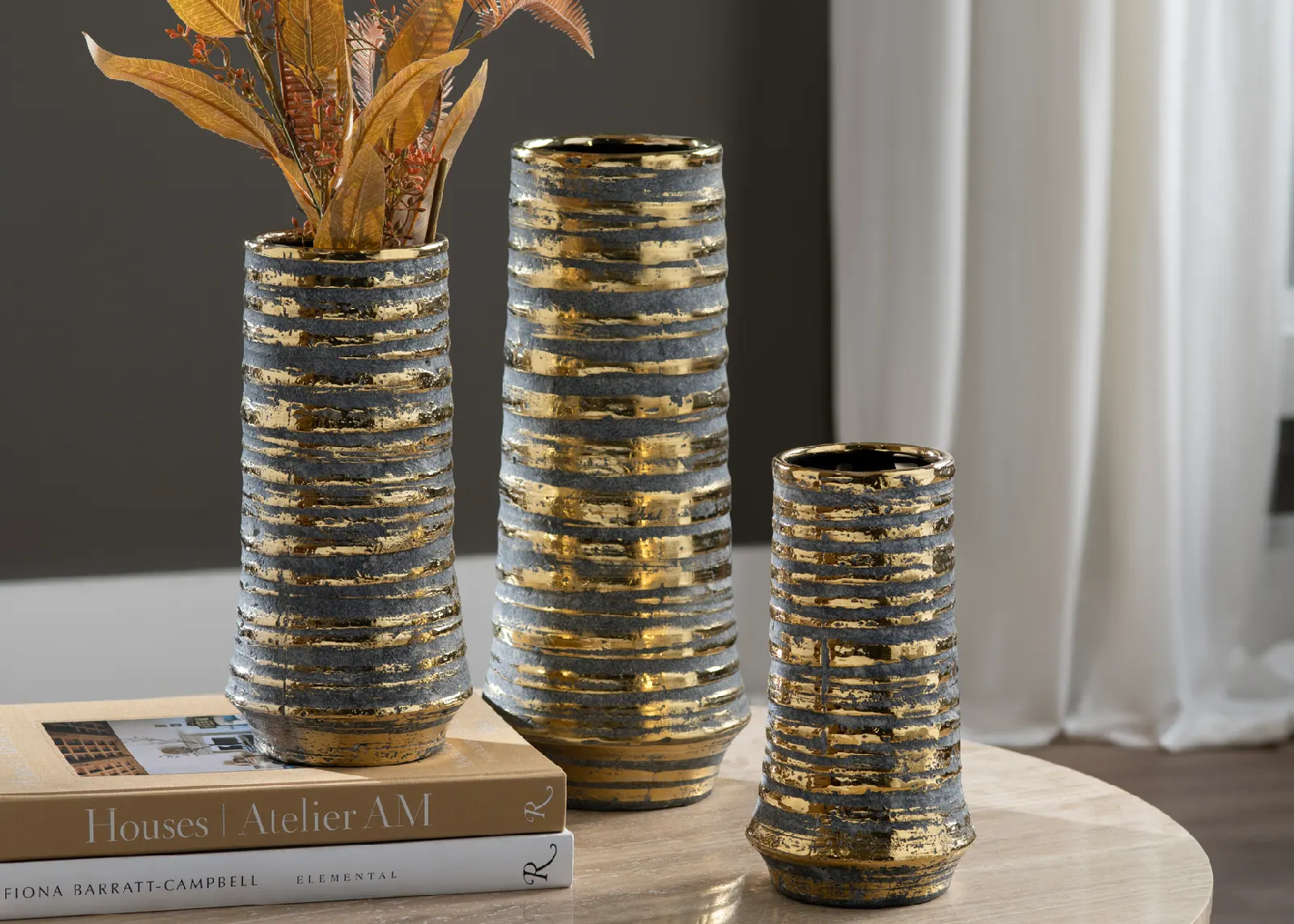 ALEXANDER VASES, SET OF 3 (CVVZSA065)
