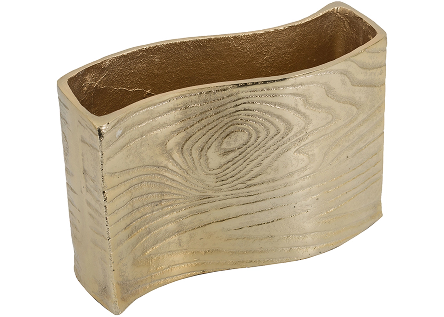 ALUMINIUM VASE (48662)